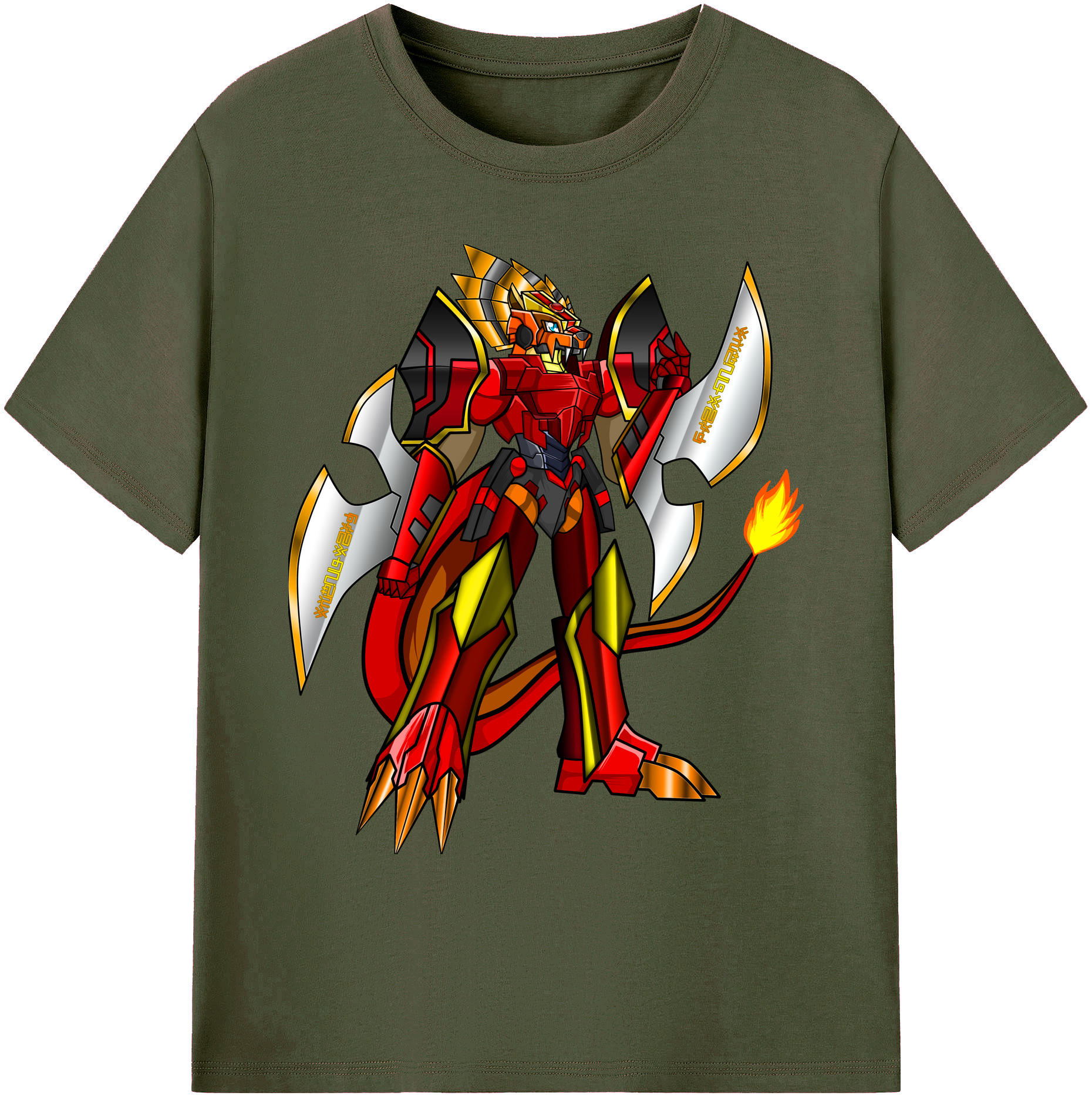 （画像用） Digimon デジタルモンスター/デジモン 綿100％ メンズ半袖Tシャツ｜肌触りやわらか＆通気性